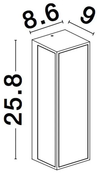 Aplica pentru iluminat exterior IP65 SORREN NVL-9197701