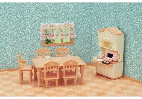 Set Sylvanian Families - sala de mese