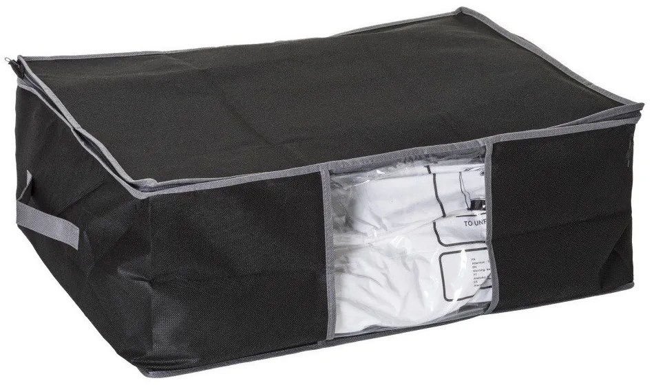 Sac de aspirare cu husa, marimea L, pentru haine si lenjerie de pat