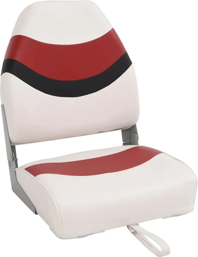 vidaXL Scaun de barcă cu spătar înalt, pliabil, 44x38x55 cm