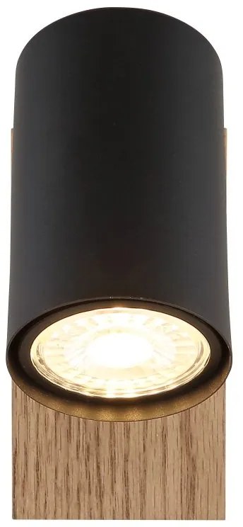 Aplica cu Spot directionabil LINCA natur/negru