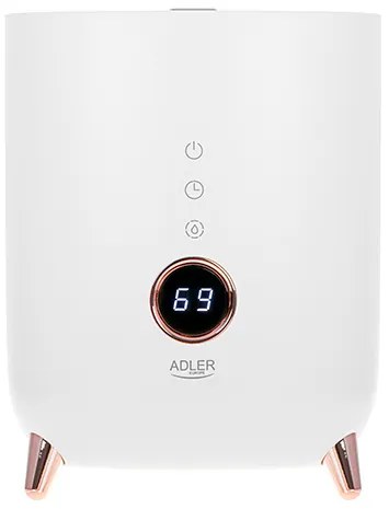 Umidificator cu ultrasunete Adler AD 7972W, Capacitate 4 L