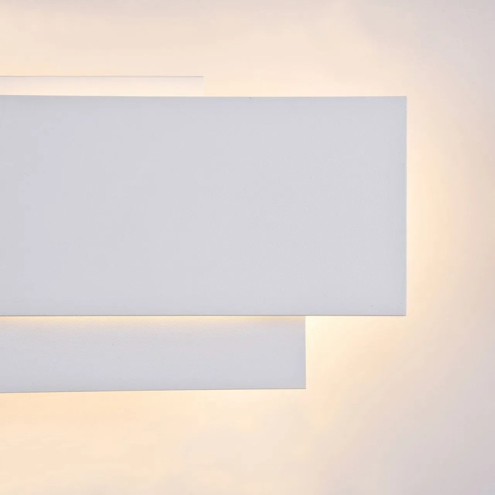 Aplica de perete LED design modern Kona alb MYC804WL-L12W