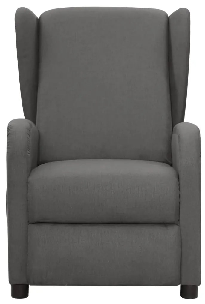 342313 vidaXL Fotoliu de masaj, gri deschis, material textil