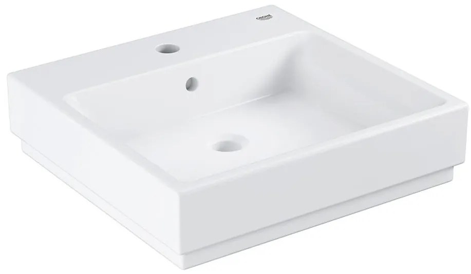 GROHE 3947400H - Lavoar CUBE CERAMIC 500 × 490 mm ceramică/alb