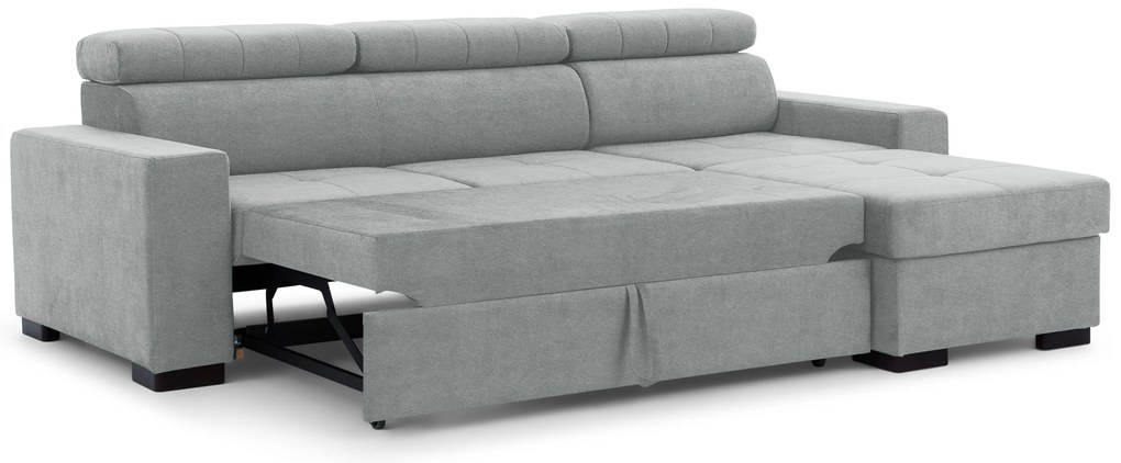 Colțar extensibil Modeno Mini universal stânga/dreapta - gri tricot Ado 1615 Dove