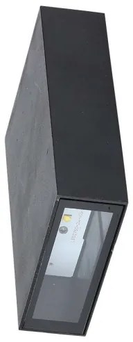 Aplică LED de exterior LED/4W/230V 3000K IP65 neagră