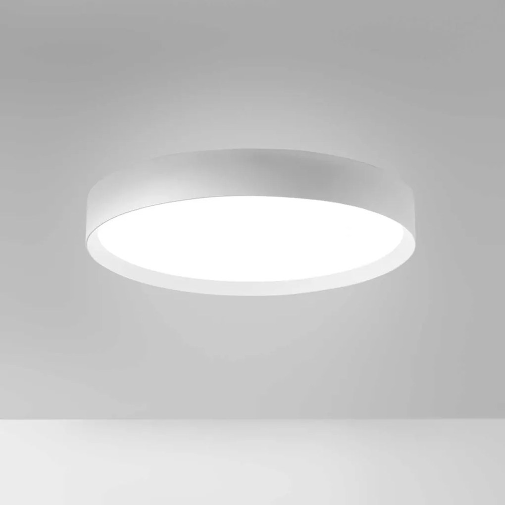Plafoniera LED AVA 60cm, alb sau negru