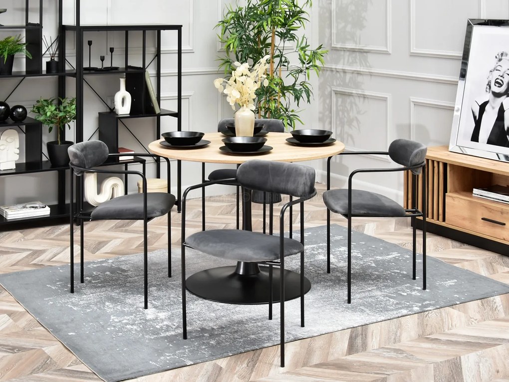 Scaun Magnus (grafit + negru). Promo -13%. 1111143