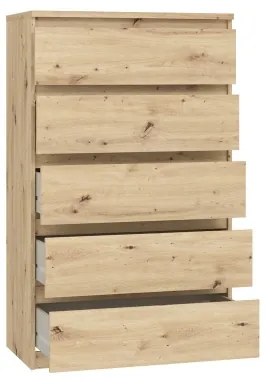 Comodă MAO cu sertare, stejar artisan