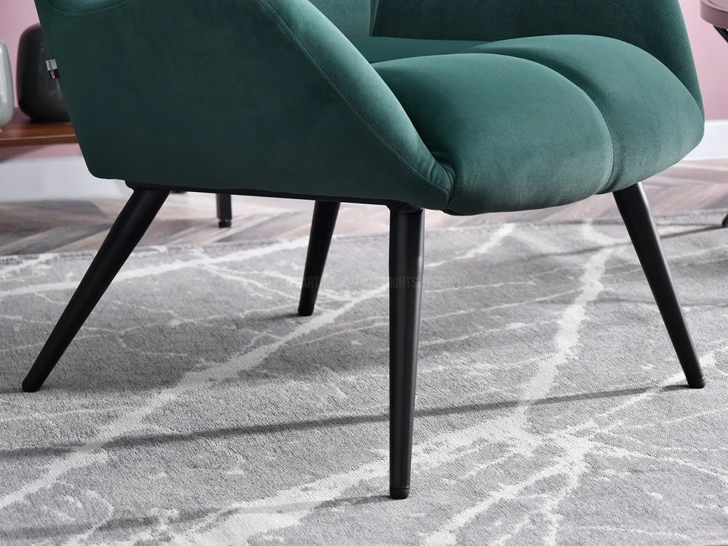 Fotoliu Kikino (verde + negru). Promo -25%. 1110129