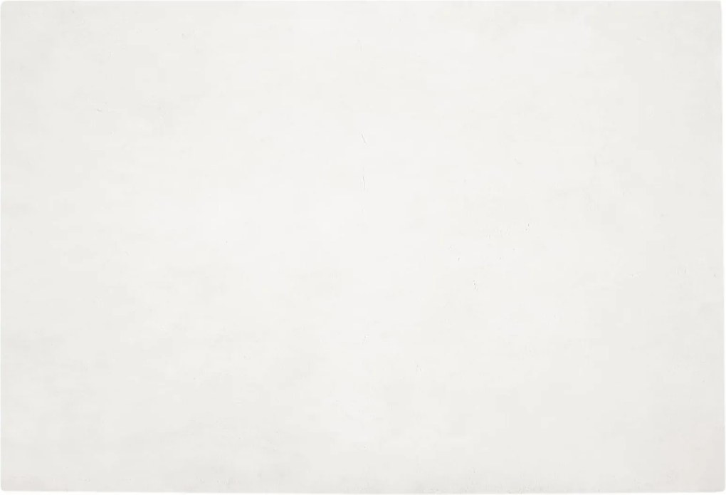 vidaXL Covor din de iepure sintetic antiderapant Olite Crem Poliester