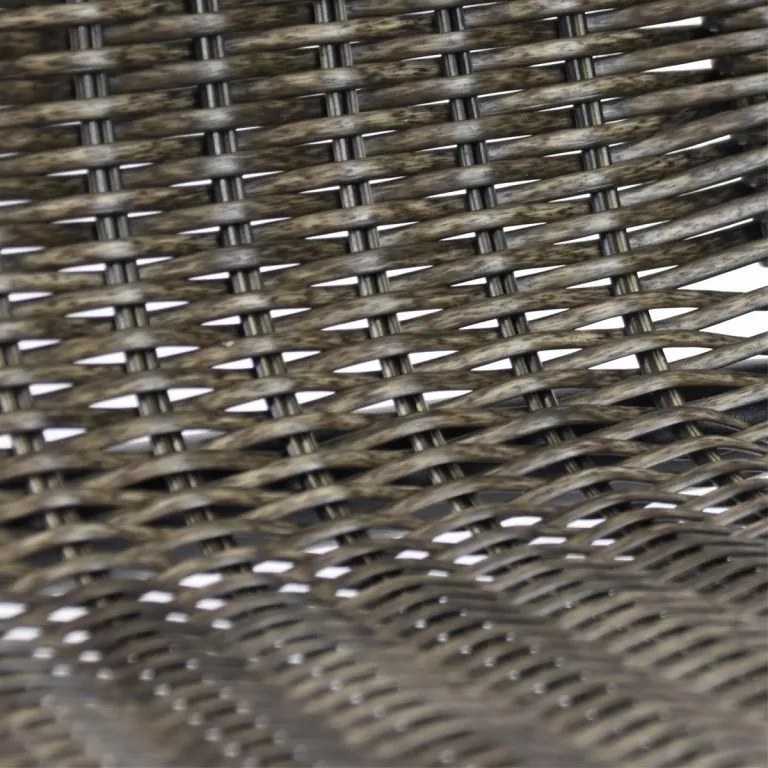 Scaun bistro de grădină, stivuibil, gri închis