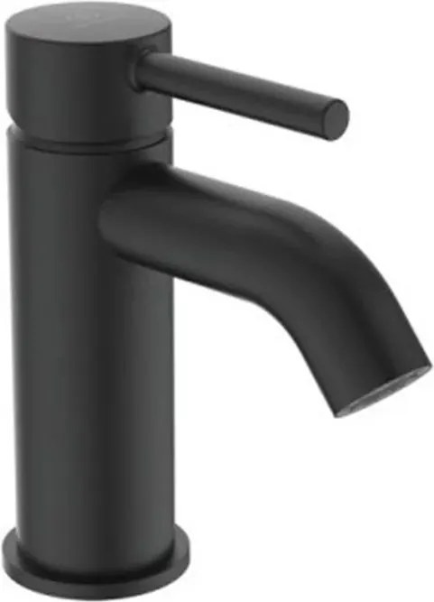 Baterie lavoar Ideal Standard Ceraline cu ventil metalic Pop-Up negru mat