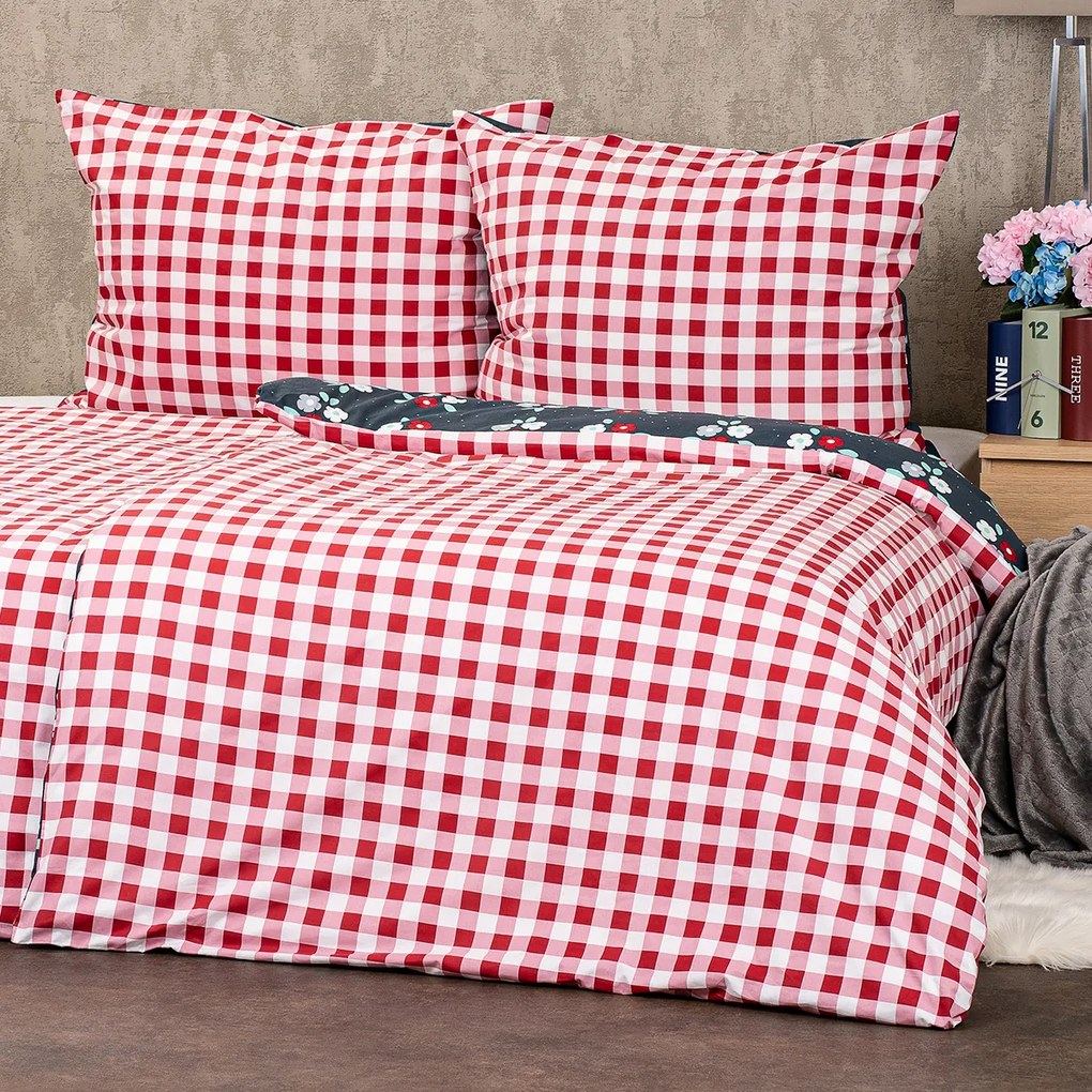 Lenjerie de pat 4Home Country, din bumbac, 140 x 220 cm, 70 x 90 cm
