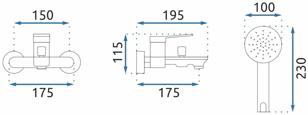 Baterie cadă REA Viral Black