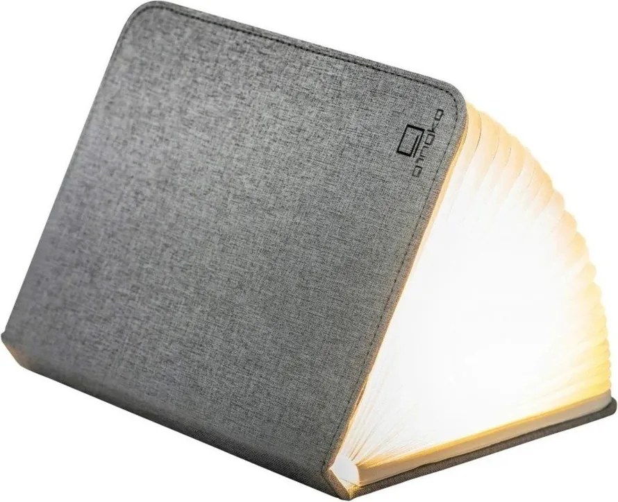 Decorațiune luminoasă gri cu USB Booklight – Gingko