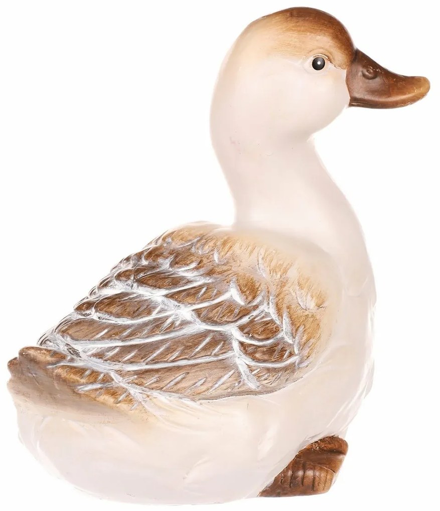 Decorațiune de grădină Rață, 17 x 10 x 17 cm,ceramică