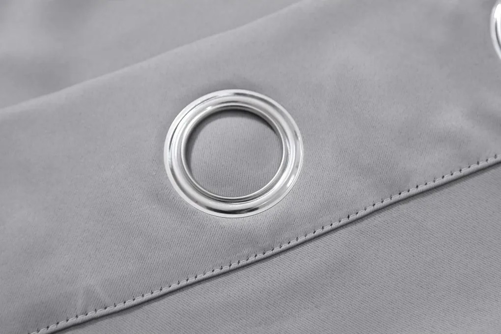 Draperie OXFORD gri deschis 140x270 cm Agatat: Rejansa