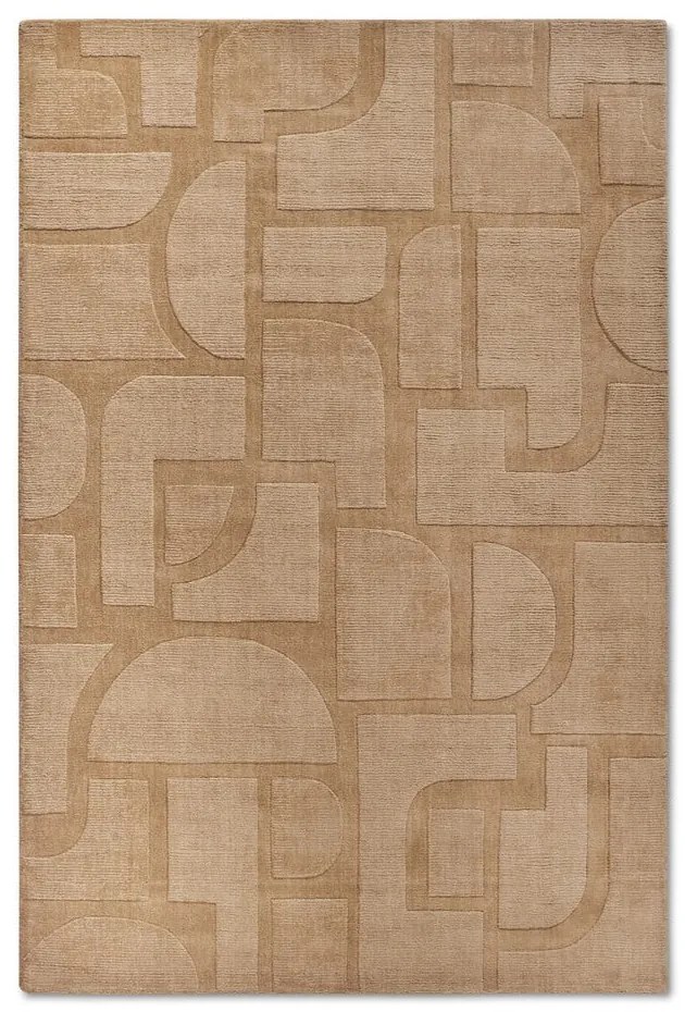 Covor bej țesut manual din lână 80x150 cm Alexis – Villeroy&amp;Boch