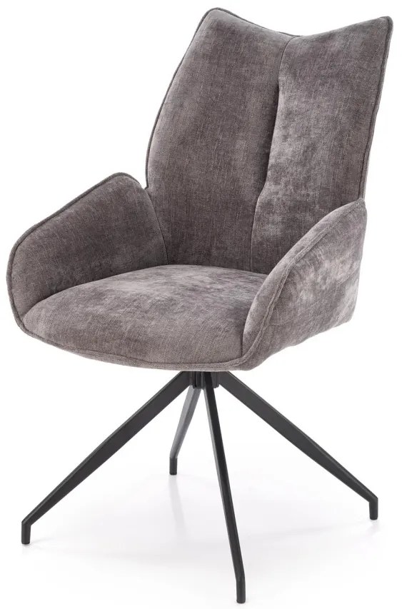Scaun rotativ K553 stofa gri