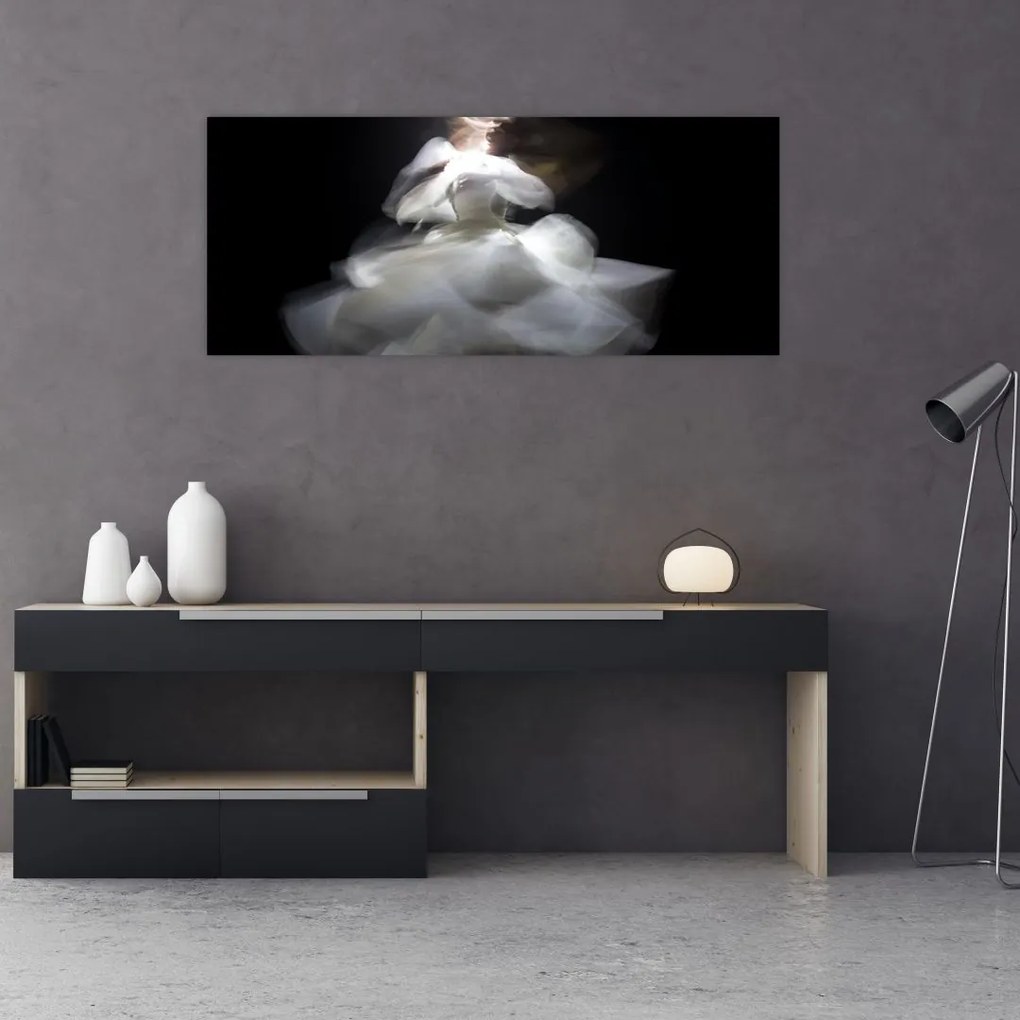 Tablou cu floare de lotus (120x50 cm)