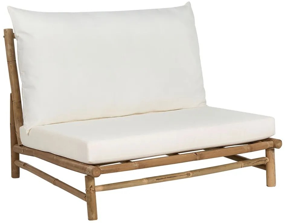 Set mobilier de grădină Theta (lemn deschis + alb) . 1076171