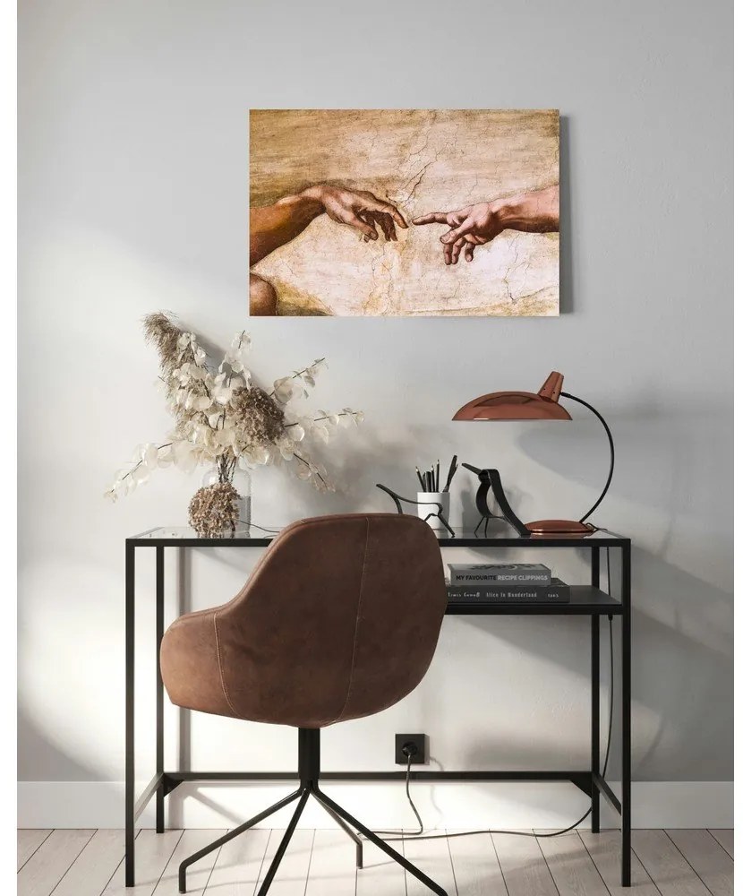 Reproducere tablou Michelangelo Buonarroti - Creation of Adam, 70 x 45 cm