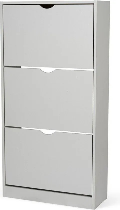 Pantofar gri cu deschidere înclinată 60x118x24 cm Stelo – Bonami Essentials