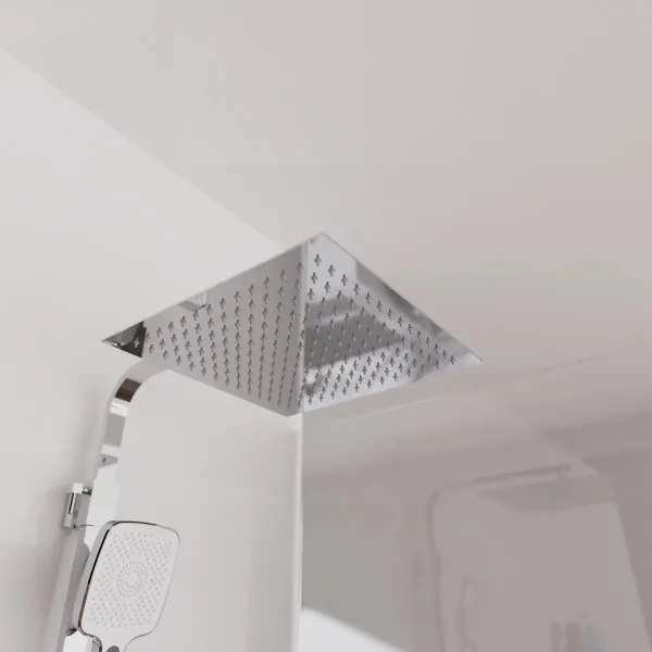 Schütte 60530 - Set de duș OCEAN cu baterie termostatică, crom lucios