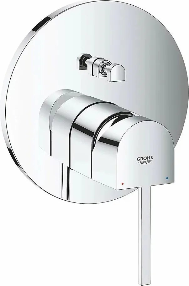 Baterie cada si dus Grohe Plus incastrata