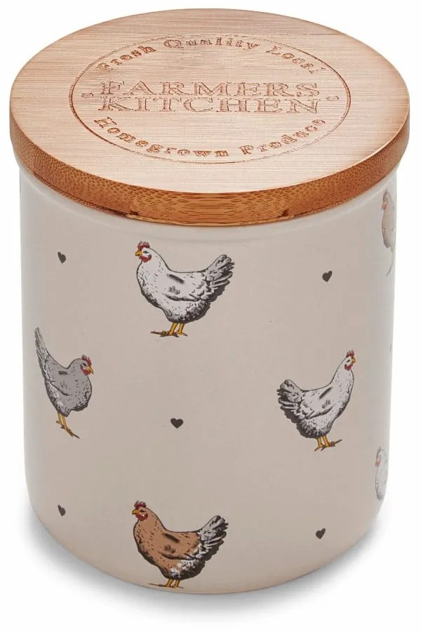 Recipient ceramică Cooksmart Farmer Kitechen, bej