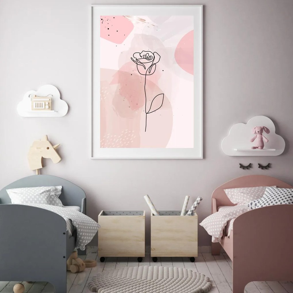 Poster - Trandafir (A4)