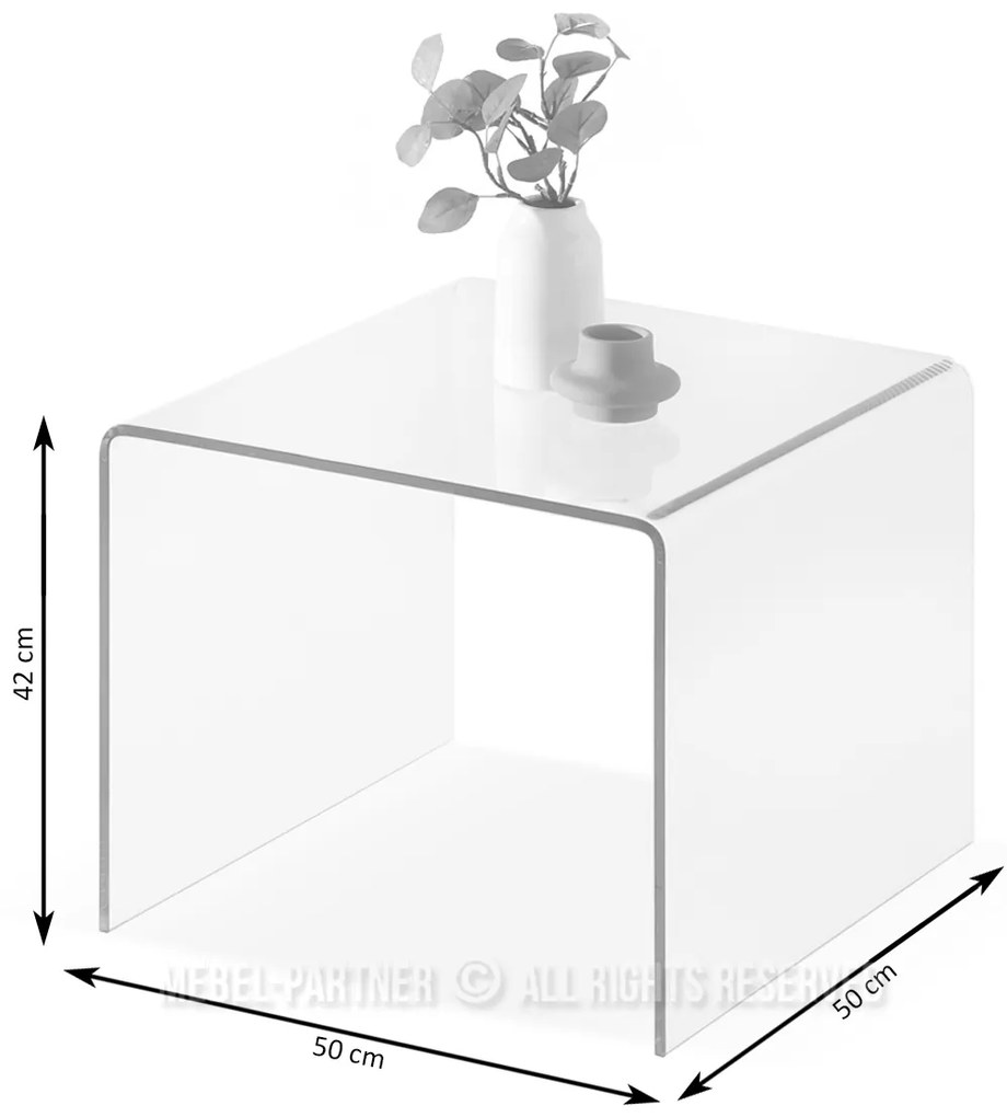 Măsuță de cafea Jarwis S (transparent). Promo -10%. 1111915