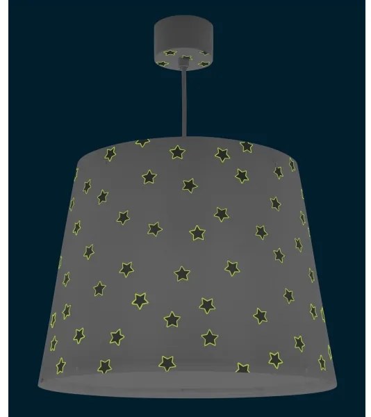 Lustră pentru copii STAR LIGHT 1xE27/60W/230V albă Dalber 82212B