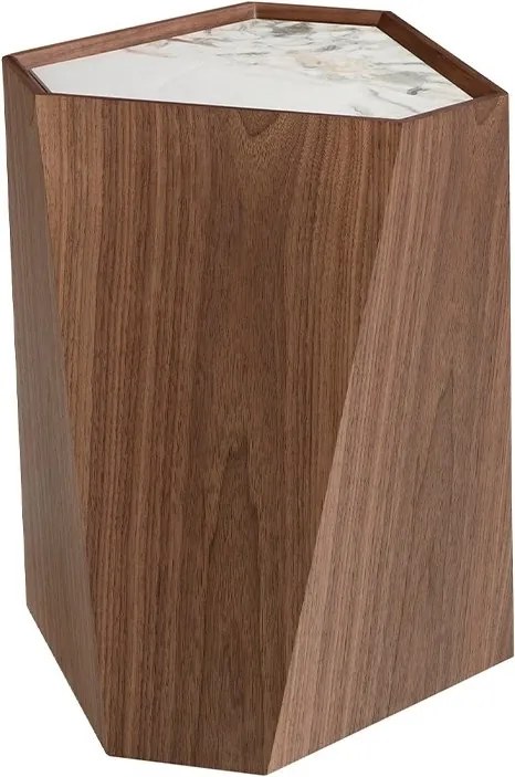 Masuta auxiliara design modern Porcelain Marble