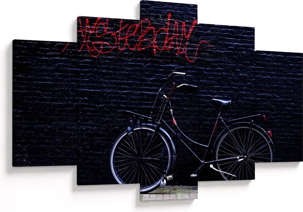 Tablou cu carusel din Amsterdam (150x105 cm)
