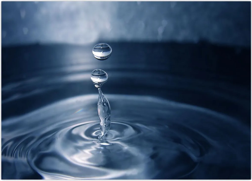 Tablou - Picături (70x50 cm)