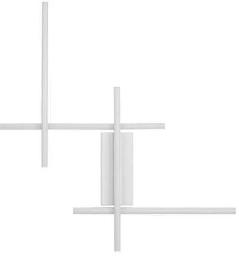 Aplica de perete LED design modern APECHO alb