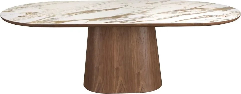 Masa marmura portelanata Walnut 240x120cm