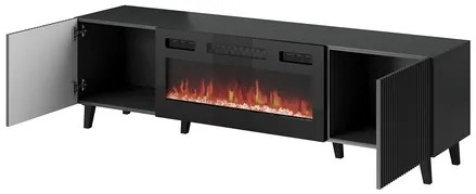 Dulap TV cu șemineu 180 Telderi Grey (antracit) . Promo -17%. 1106153