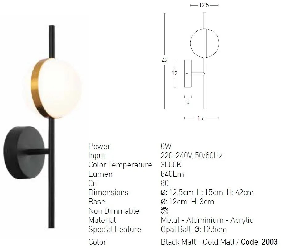 Aplica de perete LED moderna design deosebit Roxie