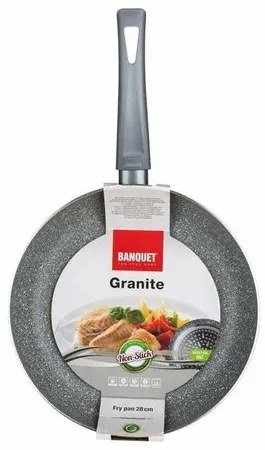 Tigaie Banquet cu suprafață antiaderentă Granite, 28 cm, diam. 28 cm