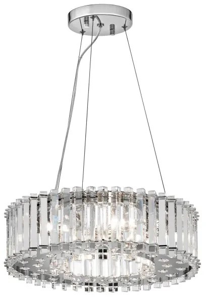 Lustră LED pentru baie Kichler KL-CRYSTAL-SKYE-P-A CRYSTAL SKYE 6xG9/3W/230V IP44