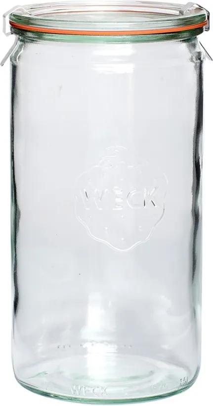 Recipient transparent cu capac din sticla 1,04 L Dona Hubsch