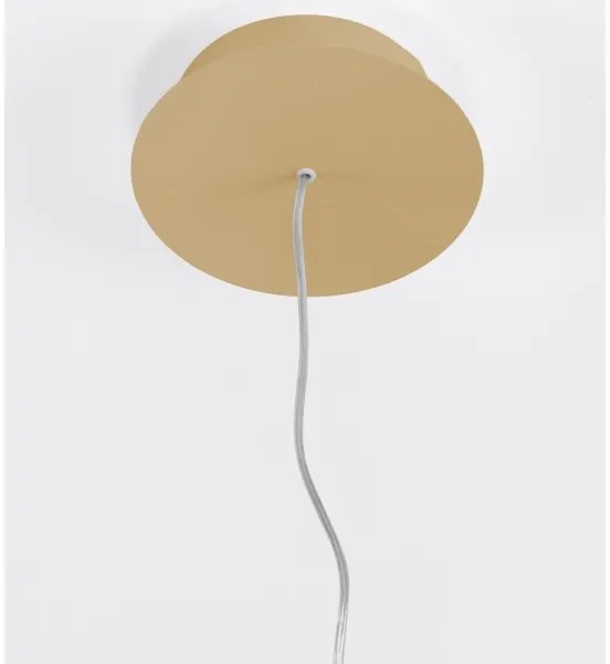 Lustră LED pe cablu RIO LED/30W/230V CRI95 4000K d. 55 cm auriu Thoro TH.217