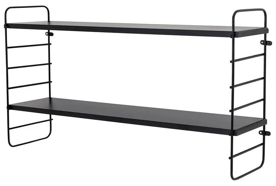 Etajeră din metal Bloomingville North, negru