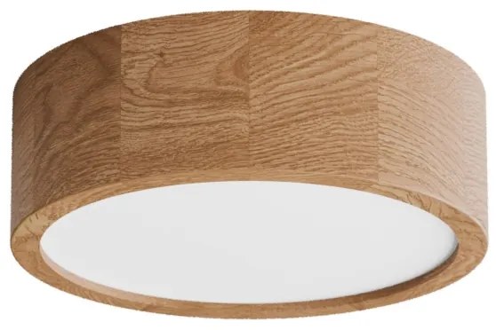 Plafonieră pentru baie CLEO 2xE27/24W/230V IP54 d. 27,5 cm stejar