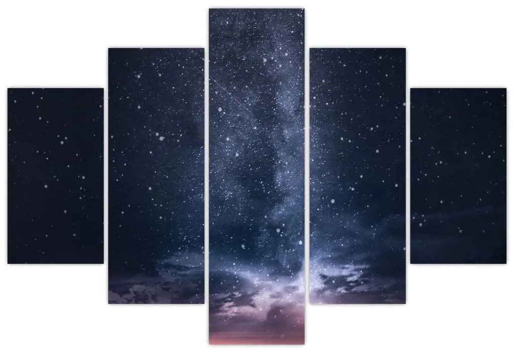 Tablou cerului plin de stele (150x105 cm)