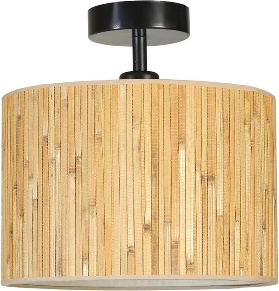 Lustra 846STL5121, lemn de bambus/metal, 30x30 cm